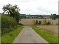 Farm track below Goldhill Farm