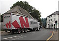 Wrings articulated lorry number 126, Prince Street, Blaenavon