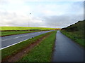 Cycle path beside the A90, Peterhead