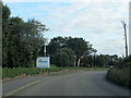 B3301 passing entrance to St Ives Bay Holiday Park