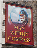 SK4316 : Man Within Compass public house on Loughborough Road by Ian S
