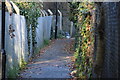 Footpath by Piccadilly Line