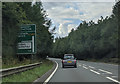 Approaching LandKey Junction in half-mile, on the A361 heading west