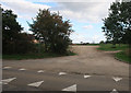 Entrance to Northstowe allotments