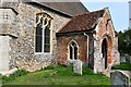 Stoke Ash, All Saints Church: South porch