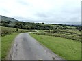 Upland road at Waun Croes Hywel