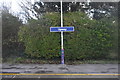 Upwey Station sign