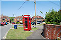 Telephone Box Library in Beech Grove