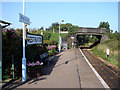 Morning on West Runton station platform