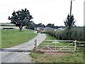 Driveway to Kingstone Grange Farm