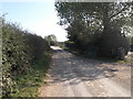 TA1734 : The lane to Manor Farm by David Brown