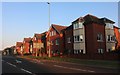 New flats on St Marys Road, Kettering