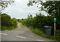 SE2902 : Footpath on farm track off Pinfold Lane, Thurgoland by Humphrey Bolton