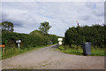 Entrance to Brooklea Farm off Windyridge Road