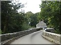 SX0671 : The packhorse bridge at Hellandbridge by David Smith