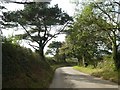 SX0571 : Minor road north of Hellandbridge by David Smith