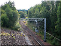 Railway line between Hamilton and Motherwell