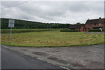 SJ8458 : Village green at Ackers Crossing by Bill Boaden