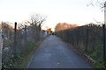 Footpath across the Allotments