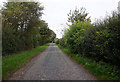 NZ4633 : Worset Lane towards High Volts Farm by Ian S