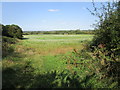 Bridleway and distant field barn off Banbury Lane