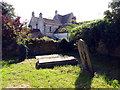 Manor Farm, Norton, seen from the churchyard of All Saints