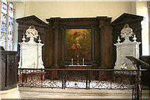 SK7905 : Withcote Chapel - altar by David Kemp