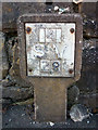 Sluice valve marker on Sackville Road, Bangor