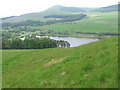 Hillside of Down Hill towards Castlehill Reservoir