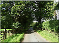 Woundales Lane towards Borrowby