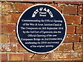 Blue plaque on the Three Compasses