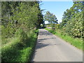 Minor road and bridge crossing Ardoch Burn