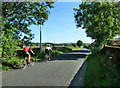 Cyclists at Lowhouse