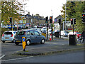 The A62 at Longroyd Bridge, Huddersfield