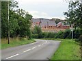 Hallamford Road/Carr Lane junction and new houses in Shepshed