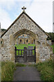 Lychgate at St Lambert Church, Burneston