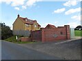 Modern house on Rowbarrow Hill