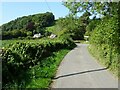 Road below Stapleton Castle