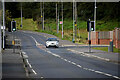 Traffic lights, Tamlaght Road, Omagh