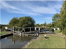 SP6296 : Bottom Half Mile Lock by Andrew Abbott