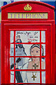 SO5174 : Phone box artwork by Ian Capper