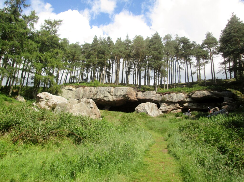 St Cuthbert's Cave. National Trust © Martin Dawes :: Geograph Britain ...