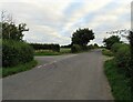 Country crossroads looking towards Peopleton