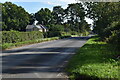 Road past Sandleheath Common