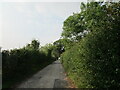 Lane from the church, Queenhill