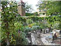 Garden on top of the Thames Tunnel shaft