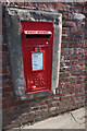 Postbox on Winterton Cottages on Salters Lane, Sedgefield