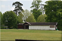 TQ5742 : Southborough Cricket Pavilion by N Chadwick