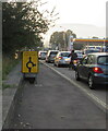 Queuing traffic, Cinderhill Street, Monmouth