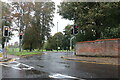 Old Park Road at the junction of Bedford Road